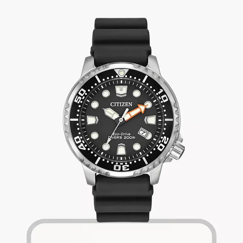 Citizen Eco-Drive Promaster Diver Black Dial Men's Watch- BN0150-28E